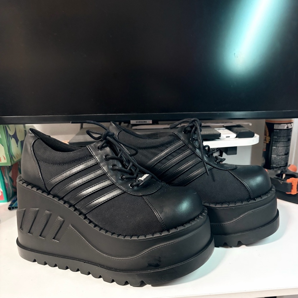 Brand New Demonia STOMP-08 Black - 12